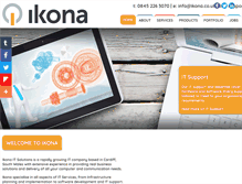 Tablet Screenshot of ikona.co.uk